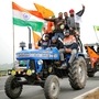 Farmers participate in a tractor rally to protest against the newly passed farm bills. (File Photo) (REUTERS)