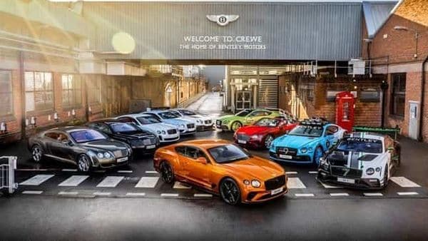 Bentley's a heritage fleet highlighting the evolution and achievements of the Continental GT since 2003.