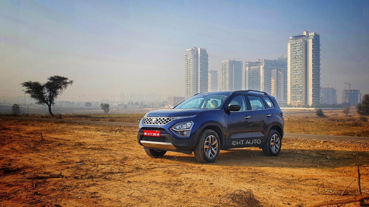 From concept to pre-production model, the Tata Safari has maintained the same bold and sophisticated look. (Image: HT Auto/Sabyasachi Dasgupta) From concept to pre-production model, the Tata Safari has maintained the same bold and sophisticated look. (Image: HT Auto/Sabyasachi Dasgupta)