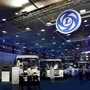 Visitors having a look at Ashok Leyland's range of trucks that are displayed at the AUTOEXPO in Chennai.