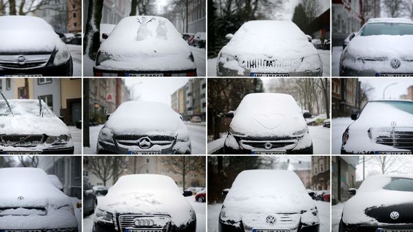 Tormenta de nieve en Alemania obliga a los automovilistas a detenerse abruptamente, se informaron 200 accidentes