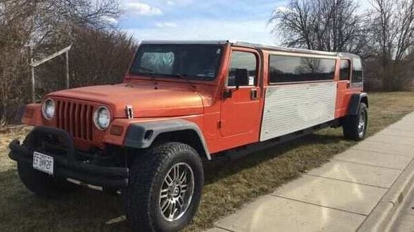 This Jeep Wrangler 4x4 Limousine aspires to offer a whole lot of comfort to occupants while still being a capable machine on the road. (Photo courtesy: Iron Planet)