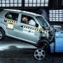 Representational Image of an S-Presso during a crash test conducted by Global NCAP.