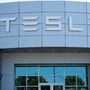 A Tesla service center is shown in Costa Mesa, California. (File photo used for representational purpose) (REUTERS)