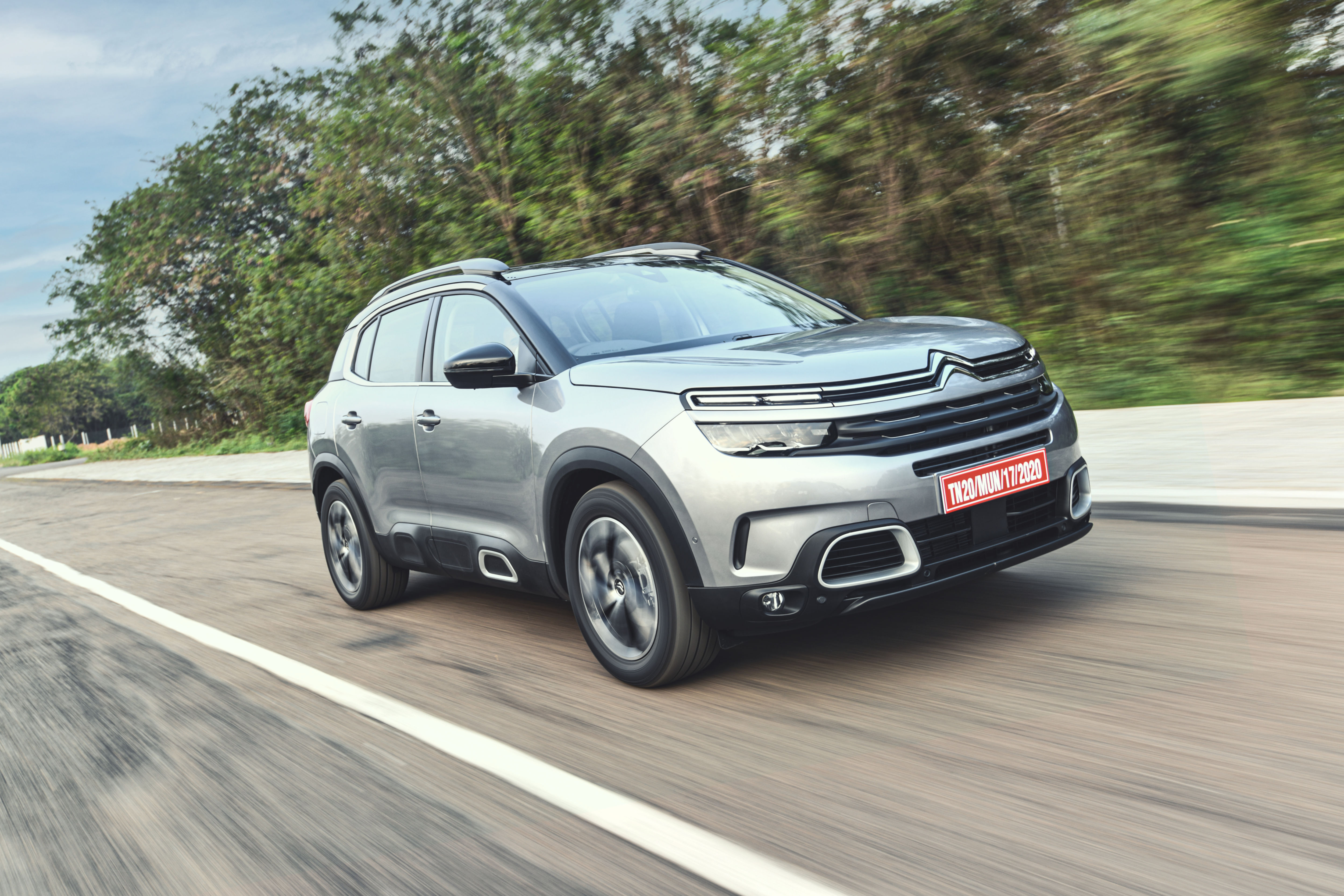Citroen C5 Aircross gets a move on with a sense of purpose on open stretches. Want more power? There is a Sports mode that can activated at the touch of a button.