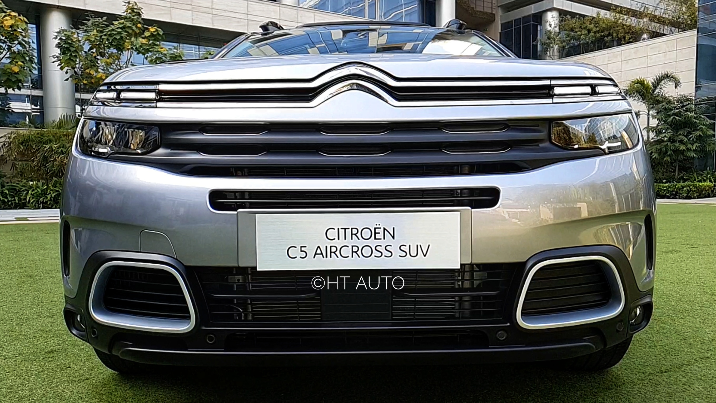 The C5 Aircross has a very distinct, very smart front profile. (HT Auto/Sabyasachi Dasgupta)