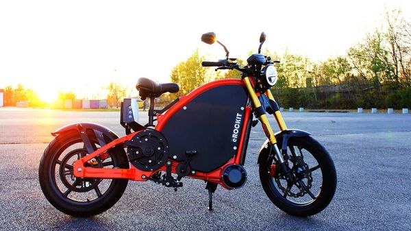 Meet Erockit World S First Pedal Powered Electric Motorcycle
