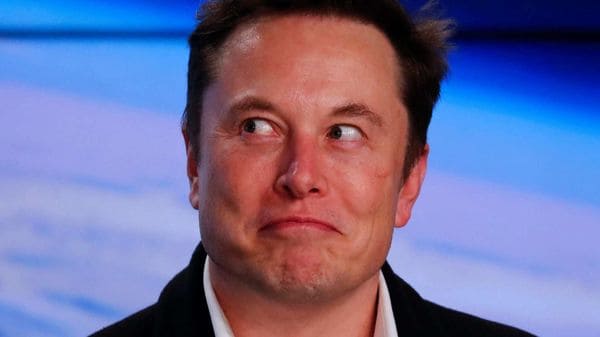 Tesla CEO Elon Musk in one of his moods. 