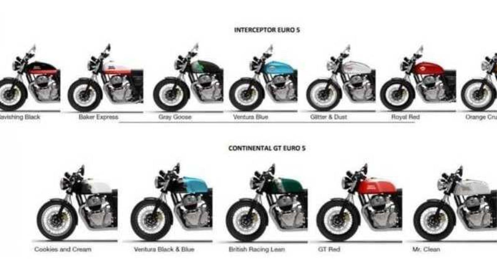 Royal Enfield 650 Twins Upcoming Colour Schemes Leaked On The Internet Ht Auto 3377