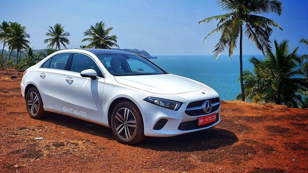 Mercedes-Benz A-Class Limousine seeks to carve out a niche for itself in the entry-level luxury sedan segment. (HT Auto/Sabyasachi Dasgupta)