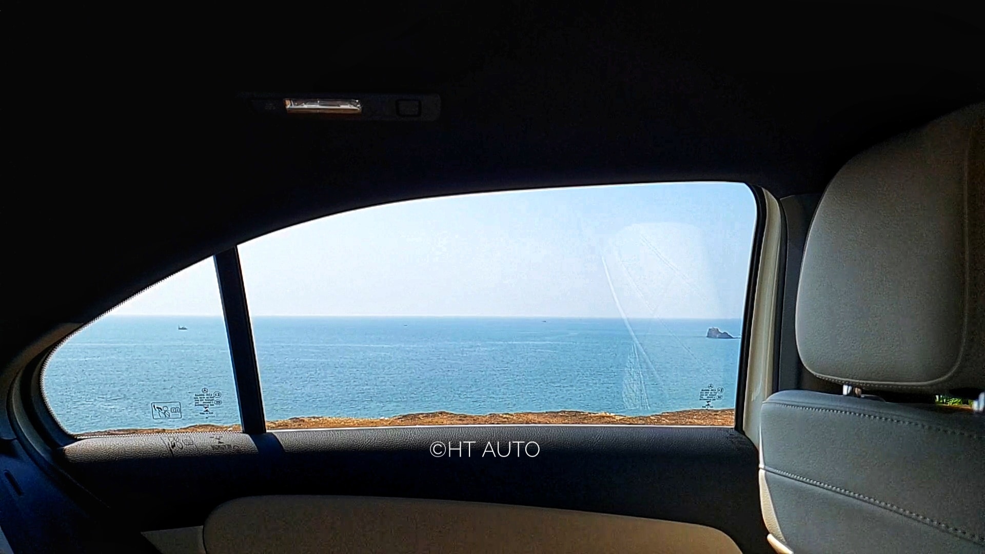 The rear side windows appear smaller from the cabin than they are from the outside. (HT Auto/Sabyasachi Dasgupta)