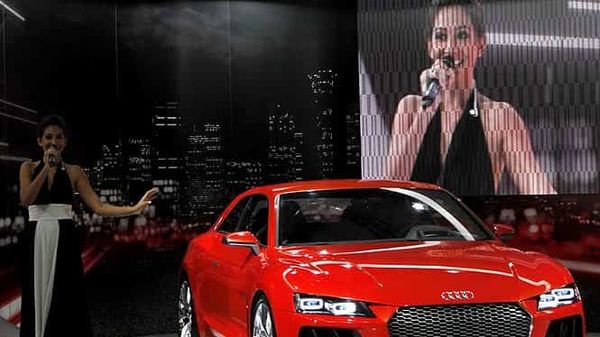 Audi India unveils 'The next big Audi - Audi A3 Sedan' at the Auto Expo 2014, Greater Noids. (HT Photo/Virendra Singh) Audi India unveils 'The next big Audi - Audi A3 Sedan' at the Auto Expo 2014, Greater Noids. (HT Photo/Virendra Singh)