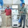 Max Ventilator recently installed these devices at Ernakulam General Hospital. (Photo: Twitter/@maxventilator)