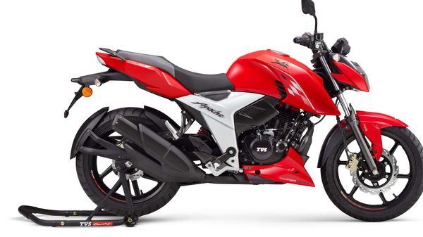 TVS Apache RTR 160 4V launched in India at a starting price of ₹1.07 lakh.