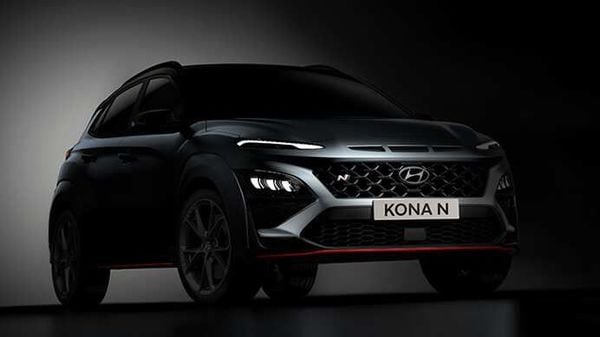 2021 Hyundai Kona N all but revealed without camouflage in new teaser  images