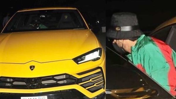 Ranveer Singh takes Rohit Shetty's yellow Lamborghini Urus out for a spin |  HT Auto