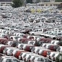 Cars in Maruti Suzuki plant in IMT Manesar in Gurgaon. HT Photo (files)