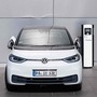 A Volkswagen ID.3 electric car being charged. (File photo)