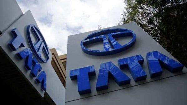 Tata Motors logos are seen at their flagship showroom in Mumbai February 14, 2013. REUTERS/Vivek Prakash/File Photo (REUTERS)