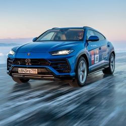 The first and only SUV from Lamborghini, the Urus, recently shattered speed records by hitting 185 miles per hour (298 kmph) at the Days of Speed event organized on the icy lake of Lake Baikal in Russia.