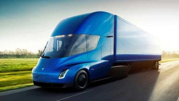The Tesla Semi, the company's electric big-rig truck, is seen in this undated handout image released on November 16, 2017.