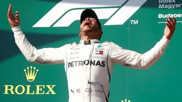 File photo of Mercedes F1 racer Lewis Hamilton (REUTERS)