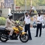 File photo of Delhi Traffic Police (Bloomberg)