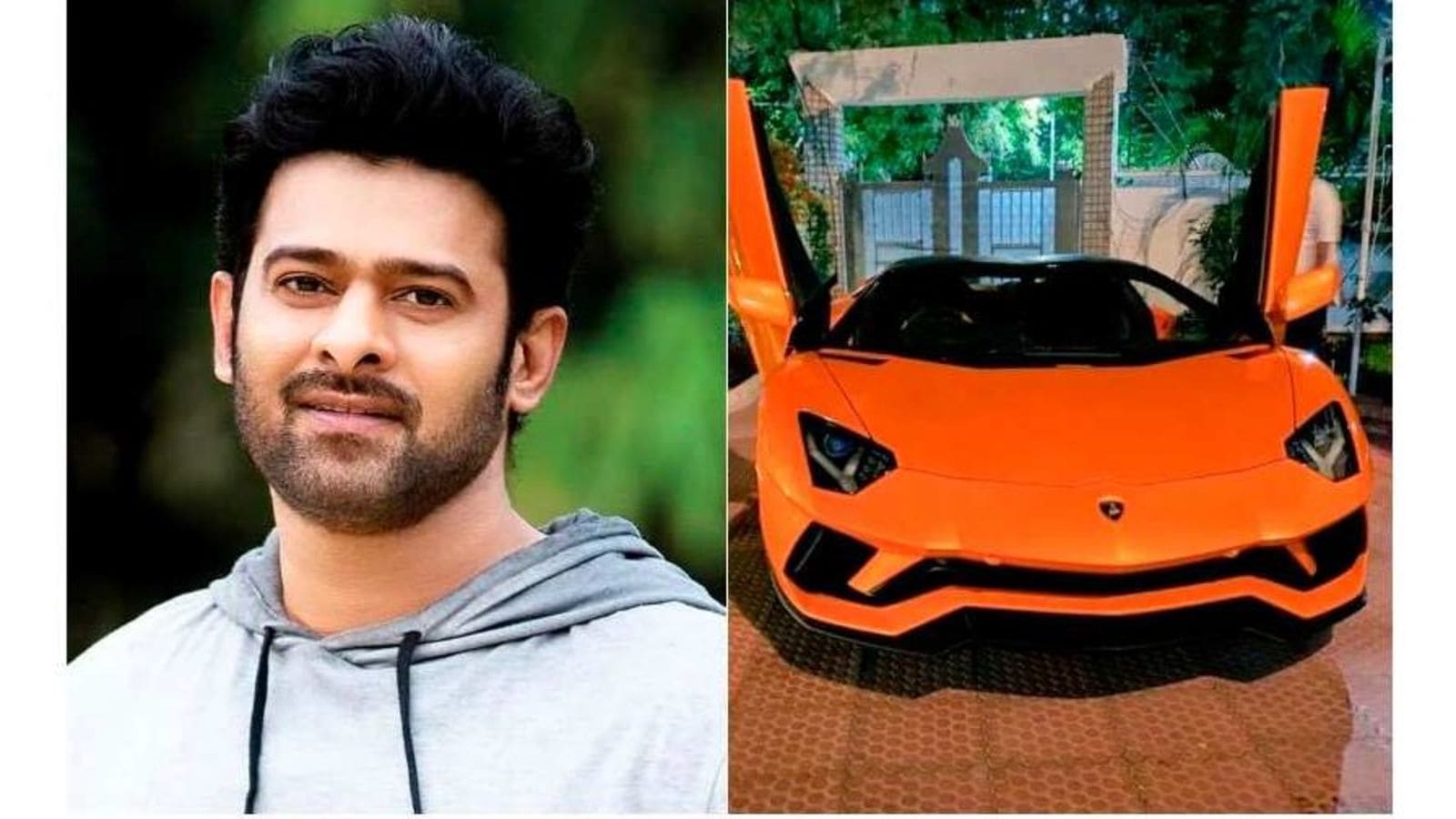 Baahubali Prabhas drives home Lamborghini Aventador S, pics go viral | HT  Auto