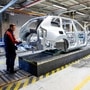 Inside view of a Volvo Cars factory that is to restart the production after a standstill due to the coronavirus disease (COVID-19) situation, in Torslanda, Gothenburg, Sweden April 17,2020. Adam Ihse/TT News Agency/via REUTERS      ATTENTION EDITORS - THIS IMAGE WAS PROVIDED BY A THIRD PARTY. SWEDEN OUT. NO COMMERCIAL OR EDITORIAL SALES IN SWEDEN. (via REUTERS)
