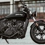 Indian Scout Bobber Sixty is a fully blacked-out model under the Scout family. 