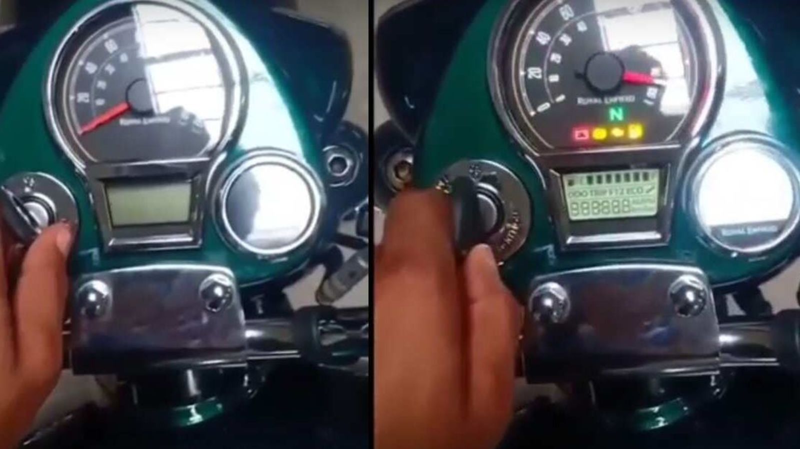 Digital fuel meter for deals royal enfield classic 350