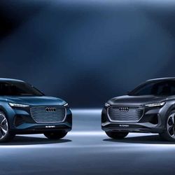 Audi has unveiled the Q4 e-tron and Q4 Sportback e-tron electric SUVs.