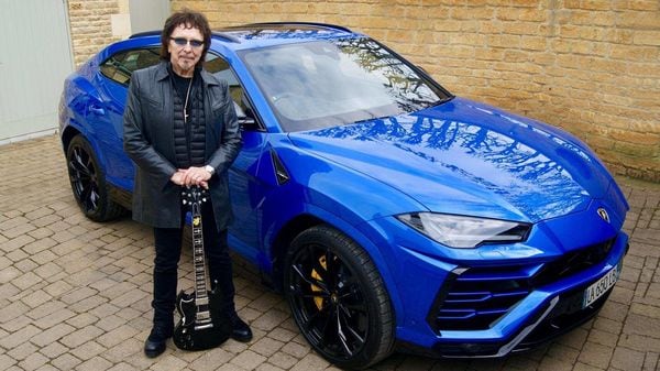 Rock legend Tony Iommi shares his passion for super sports cars from Lamborghini