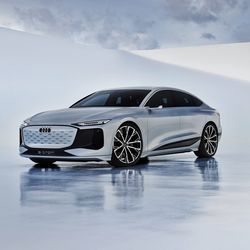 Audi reveals A6 e-tron Concept with 700-kms range at Shanghai Auto Show.