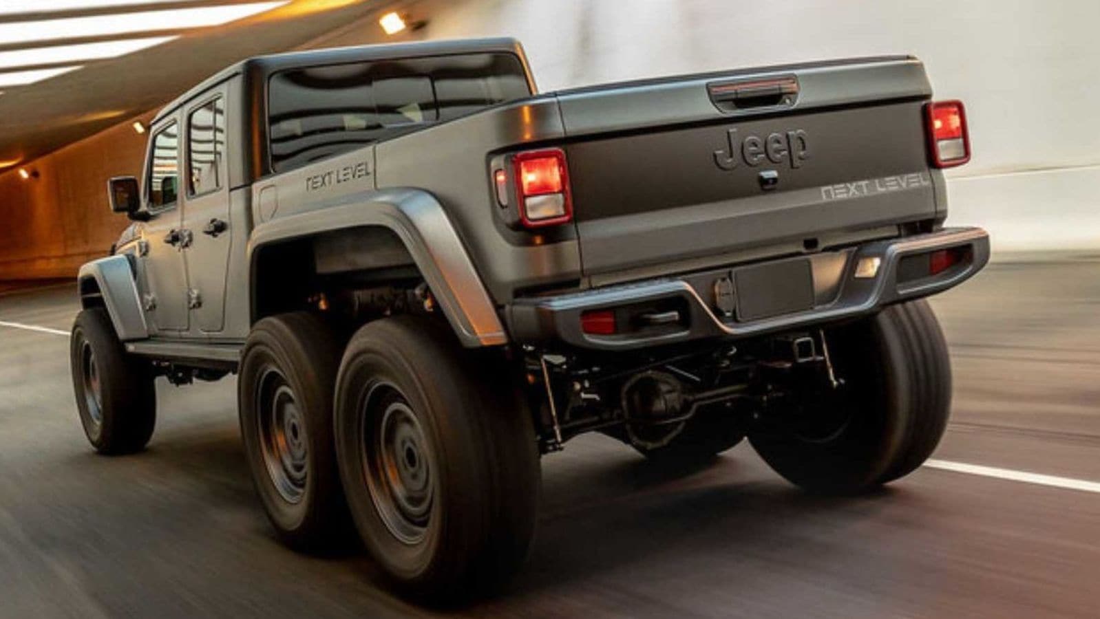 This Jeep Gladiator 6x6 by Next level makes 4x4 passe | HT Auto