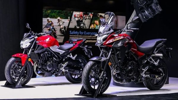 Honda unveils CB400F, CB400X at Shanghai Auto Show in China