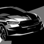 Skoda released several sketches of the facelift version of Fabia.