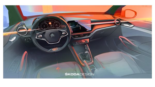 Skoda Fabia interior sketches reveal more space inside