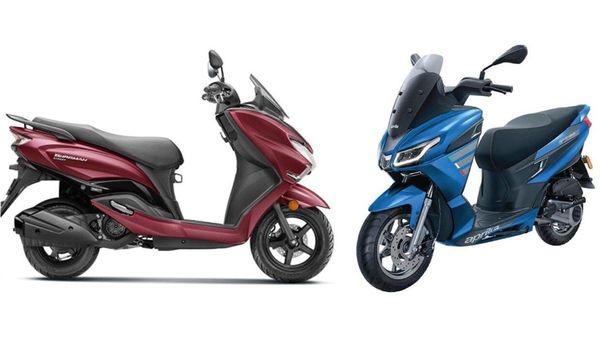 Aprilia SXR 125 vs Suzuki Burgman Street Price specification