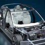 The EVX modular EV platform is capable of accommodating wheelbases between 2,900 mm to 3,100 mm.