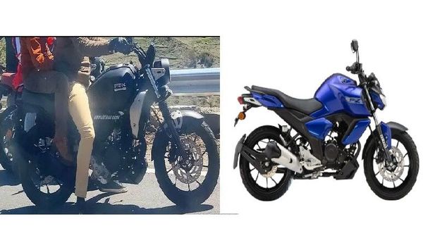 The 2021 Yamaha FZ-X is likely to launch in India this summer. Spy Image (left) Credits: Surya Dagar