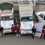 Mahindra's Bolero SUVs decked up as Oxygen on Wheels to tackle crisis in Maharashtra. (Photo courtesy: Twitter/@anandmahindra)
