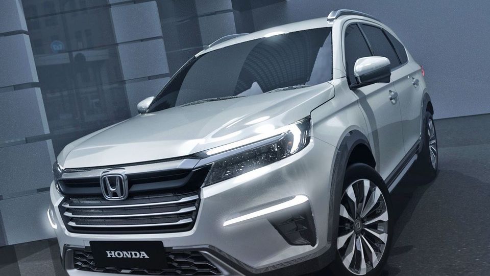 Honda N7x Seven Seater Suv Likely To Replace Br V May Hit Indian Shores
