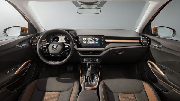 The interior of the new Skoda Fabia has received several new features. The interior of the new Skoda Fabia has received several new features.