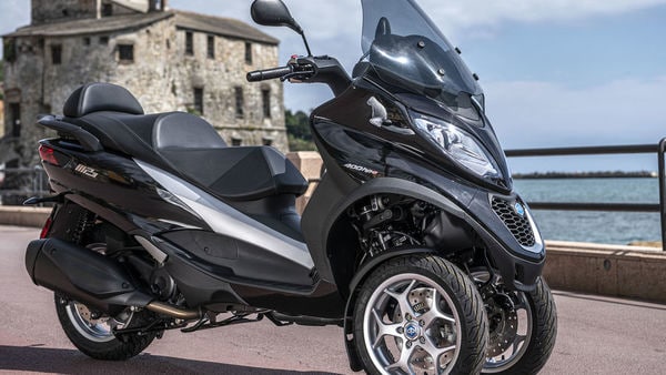 reservoir Allerlei soorten contant geld 2021 Piaggio MP3 400 HPE three-wheeled scooter revealed | HT Auto