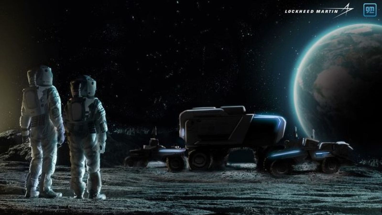 GM aims for the moon, to develop off-road, self-drive rover with ...