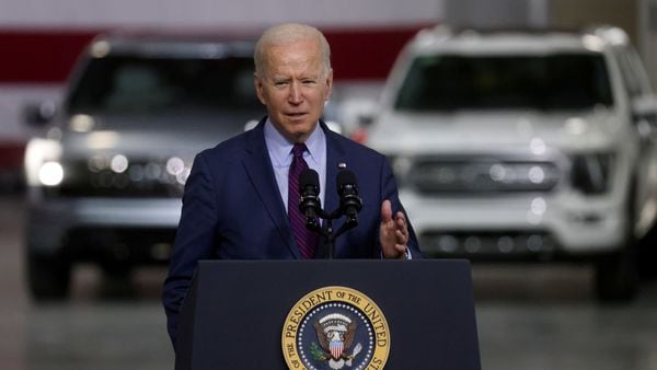 US President Joe Biden has been vocal of his opinion that electric vehicles need to be made far more popular than these currently are. (REUTERS)