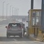 A view of a toll plaza on Delhi-Meerut Expressway in Ghaziabad. (Photo by Sakib Ali /Hindustan Times)