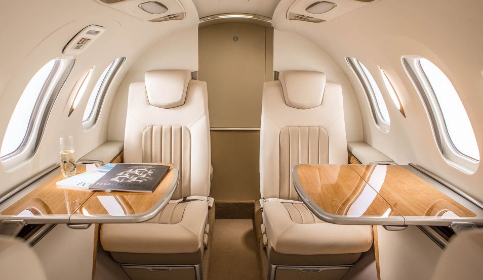 The sleek and elegant cabin of HondaJet Elite S is likely to be preferred by those who may want to choose a private option for their flying requirements.