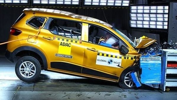 Renault Triber MPV passes Global NCAP crash tests with four-star rating.